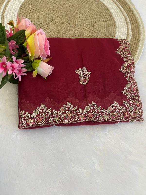 Vastrangan star georgette top 10 saree shops in surat
